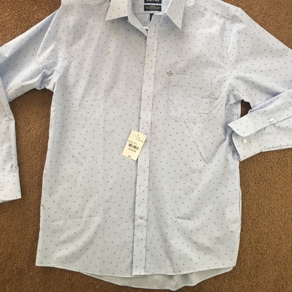 NWT stafford buttonup shirts men printed paisley - Picture 3 of 7